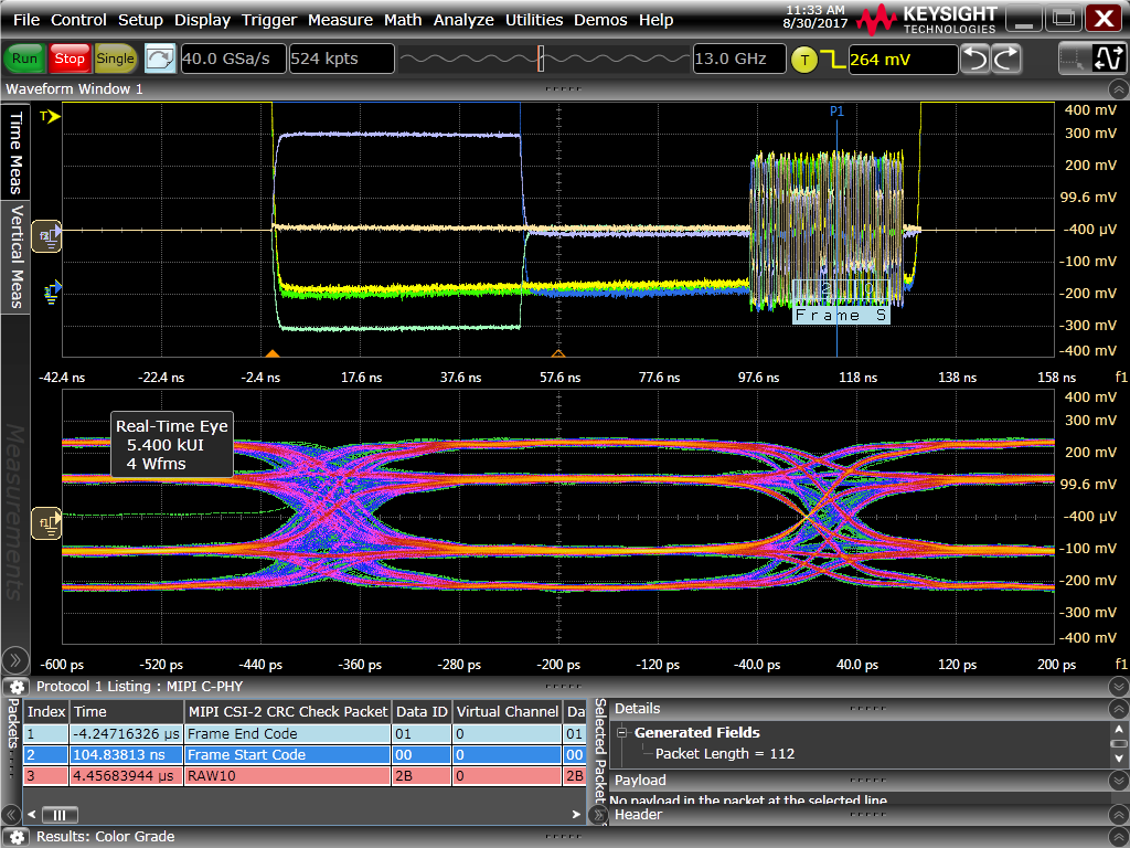 D9010MCDP MIPI CSI And DSI Protocol Decode/Trigger Software (C-PHY And ...